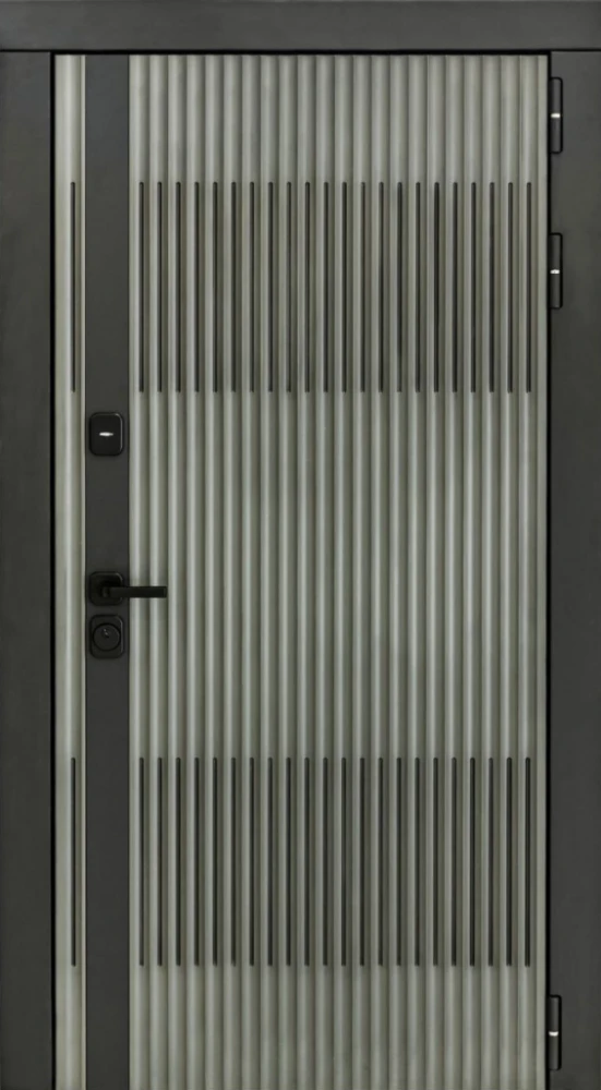 Входная дверь ДвериПРО Элфи ФЛ 244 Венге DPRO227873 внешняя сторона